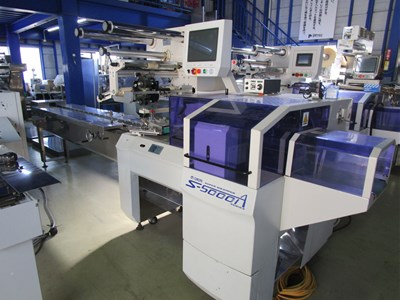 Horizontal flow-wrapper @OMORI MACHINERY@S-5000A-BX